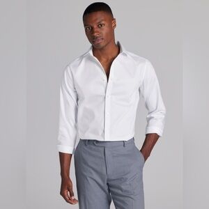 Kenneth Cole Crisp White Dress Shirt